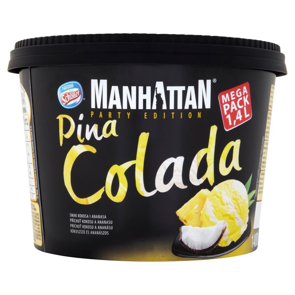 Manhattan Pina Colada Lody o smaku kokosowym i ananasowe 1400 ml