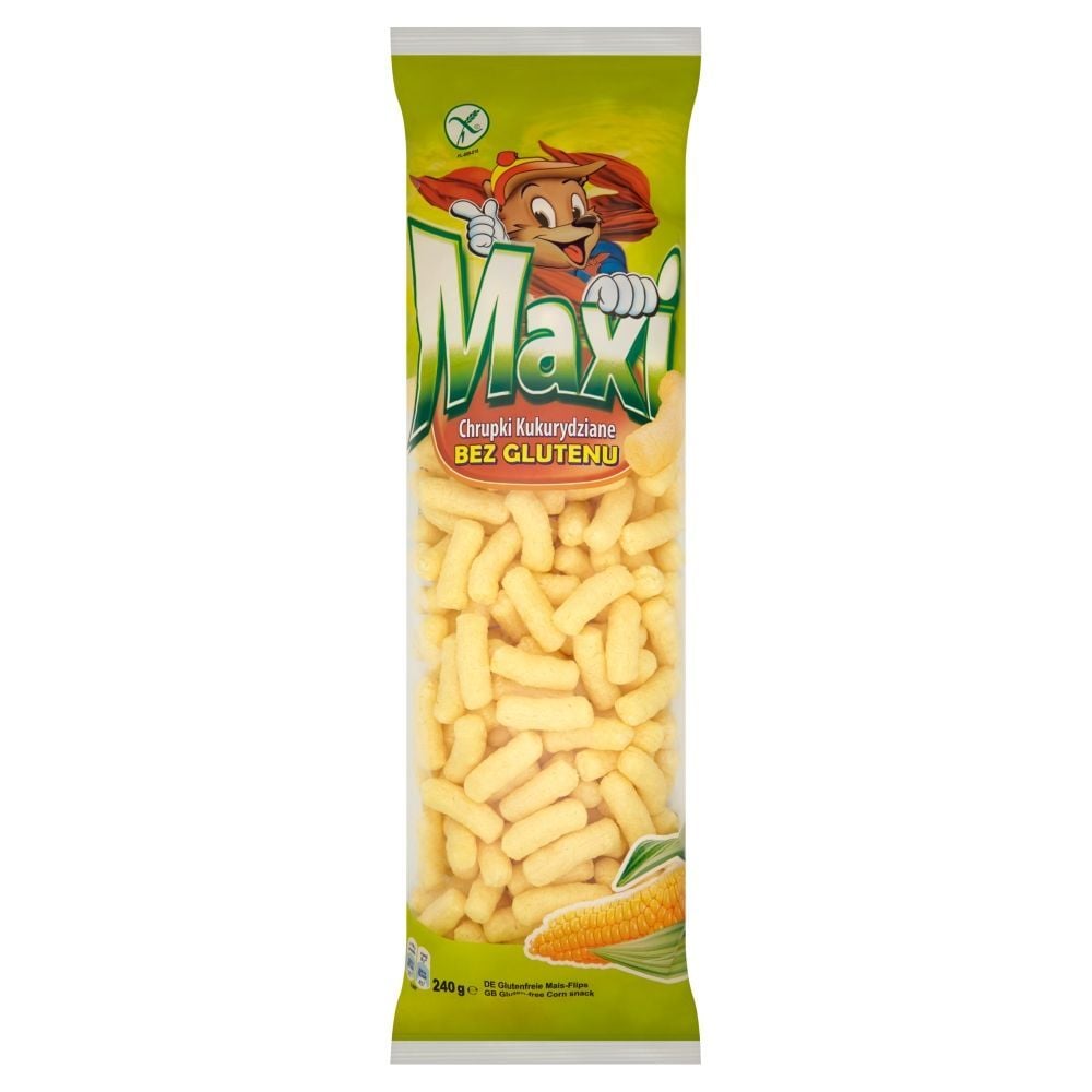 Maxi Chrupki kukurydziane bez glutenu 240 g