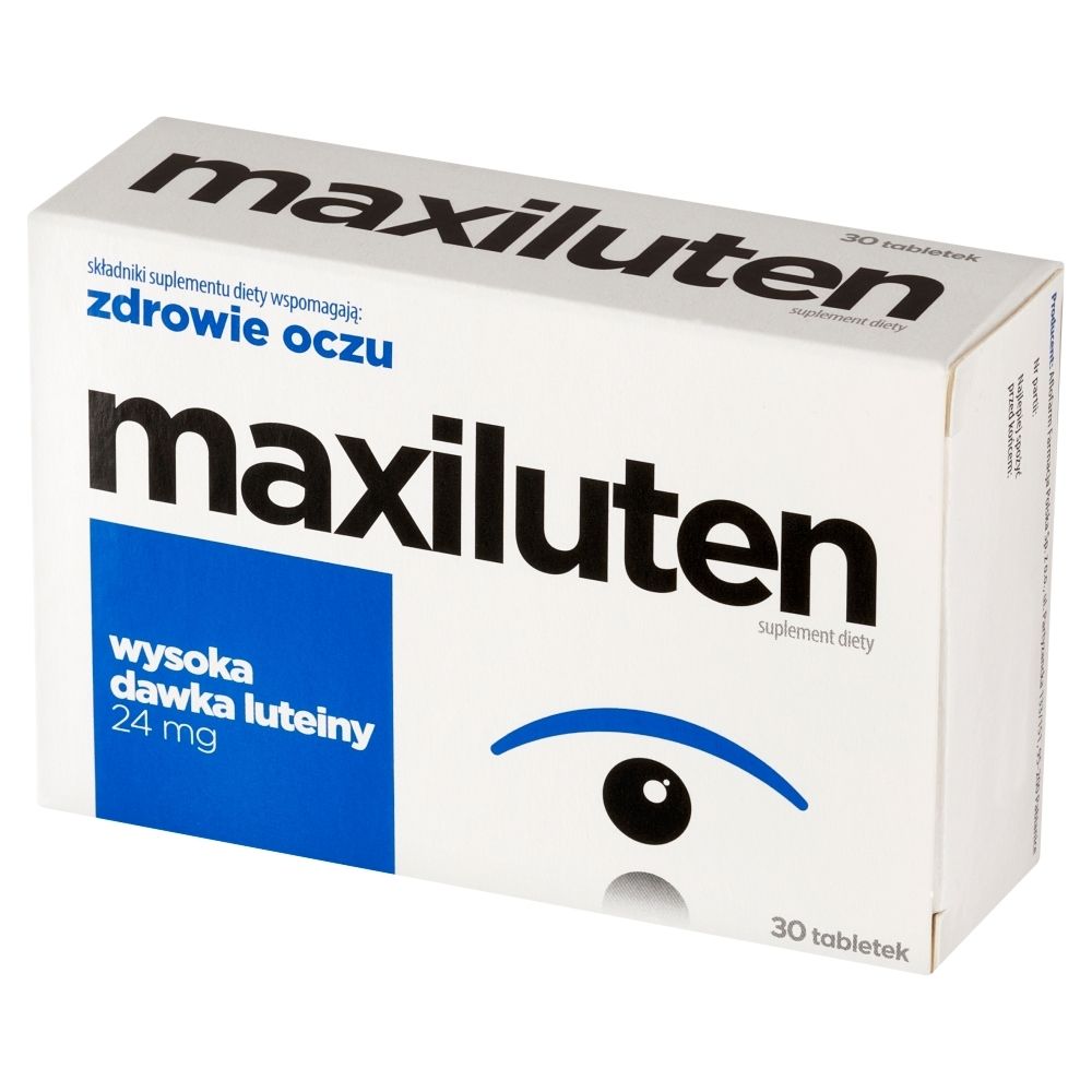 Maxiluten Suplement diety 30 sztuk