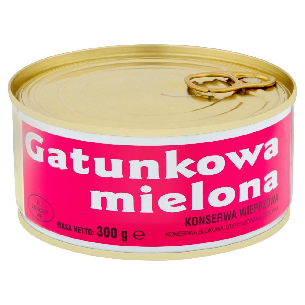 Mazury Ełk Konserwa wieprzowa gatunkowa mielona 300 g