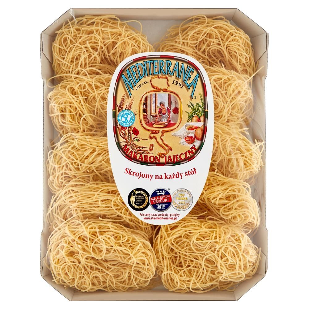 Mediterranea Makaron jajeczny 101 nitka 500 g