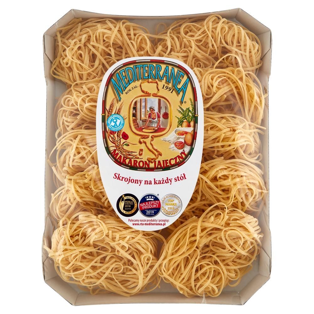 Mediterranea Makaron jajeczny 103 wstążka standard 500 g