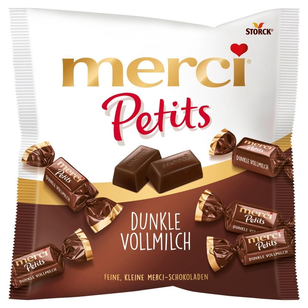 merci Petits Czekolada mleczna ciemna 125 g (18 sztuk)