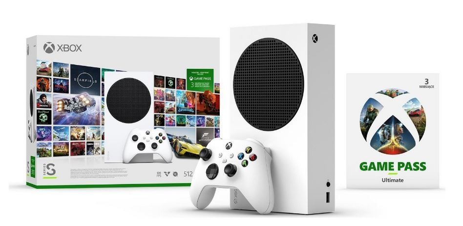 MICROSOFT KONSOLA XBOX SERIES S 512GB+3M GPU