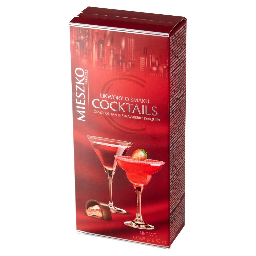 Mieszko Likwory o smaku Cocktails Cosmpopolitam & Strawberry Daiquiri 185 g