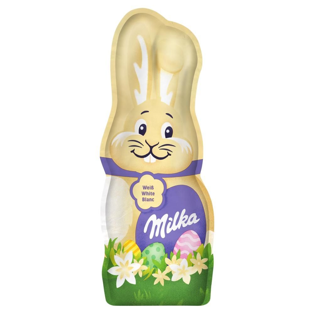 Milka Biała czekolada figurka zając 90 g