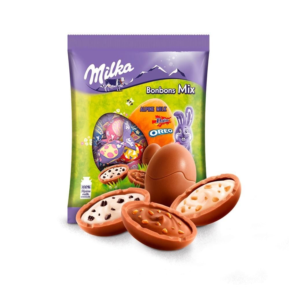 Milka Bonbons Mix Mieszanka czekolady 132 g