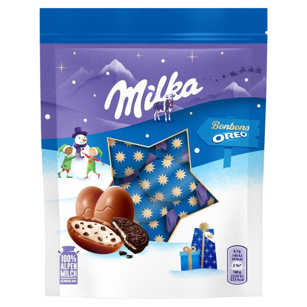 Milka Bonbons Oreo Czekolada mleczna 86 g