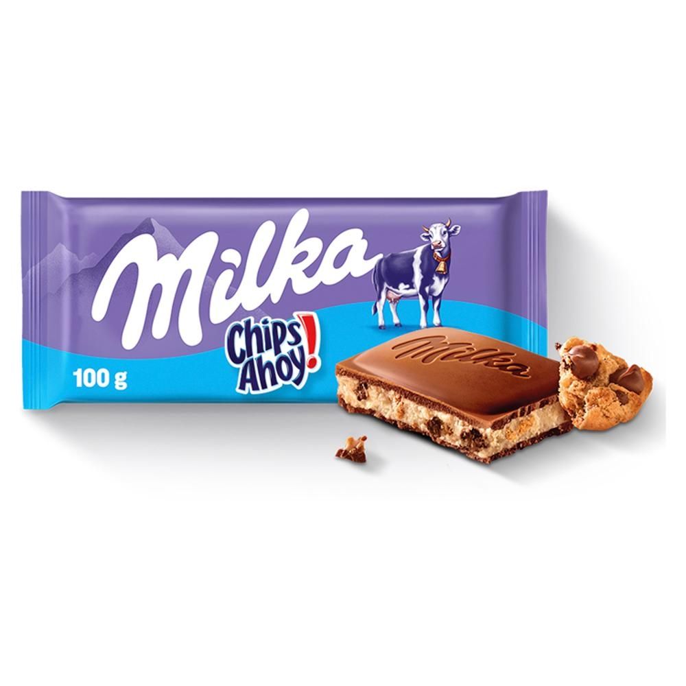 Milka Chips Ahoy! Czekolada mleczna 100 g