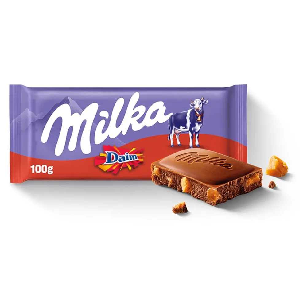 Milka Daim Czekolada mleczna 100 g