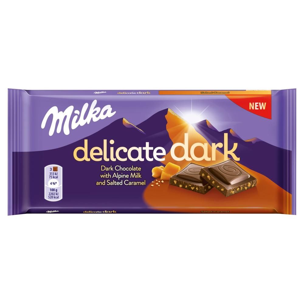 CZEK MILKA DARK 85G SALT CARAMEL