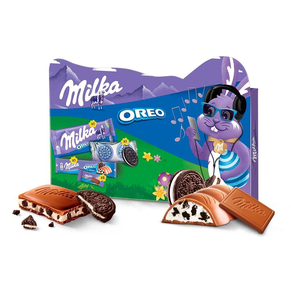 Milka Mieszanka czekolady mlecznej 182 g