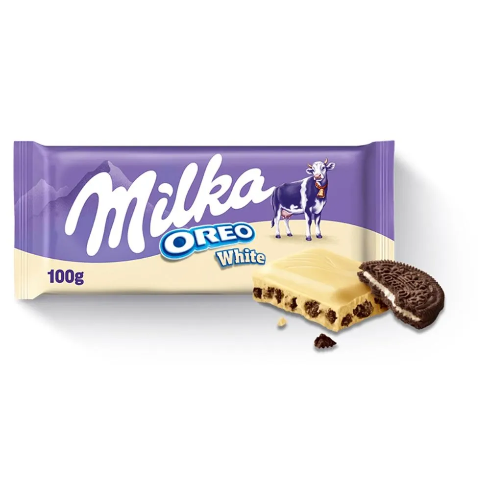 Milka Oreo White Biała czekolada 100 g