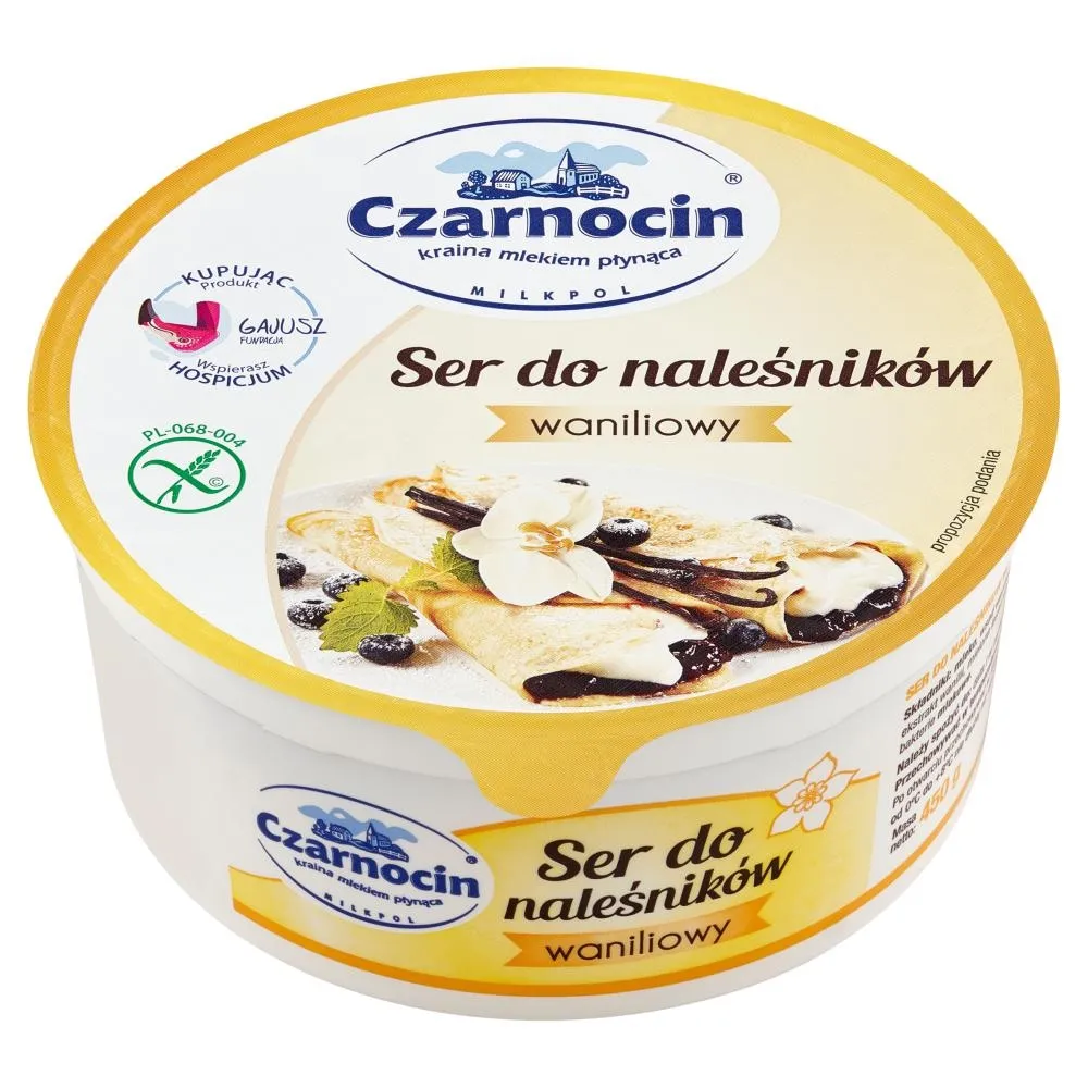 Milkpol Czarnocin Ser do naleśników waniliowy 450 g