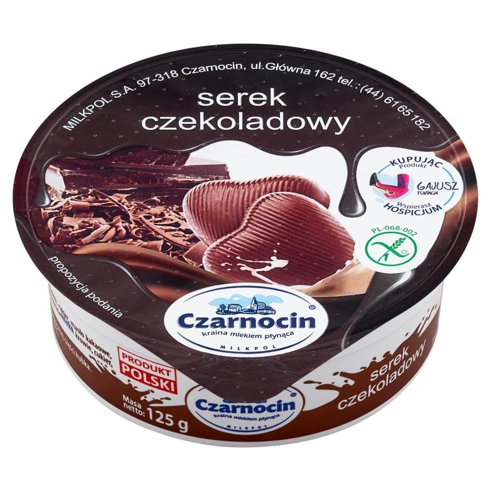 Milkpol Czarnocin Serek czekoladowy 125 g