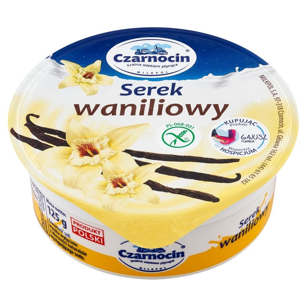 Milkpol Czarnocin Serek waniliowy 125 g