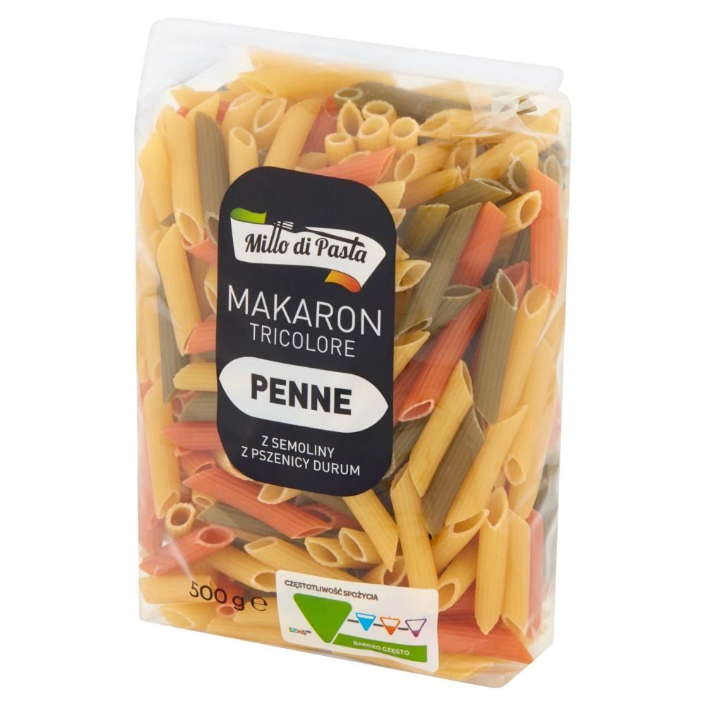 Millo di Pasta Makaron penne tricolore 500 g