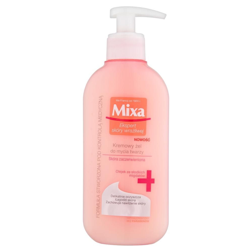 Mixa Kremowy żel do mycia twarzy 200 ml