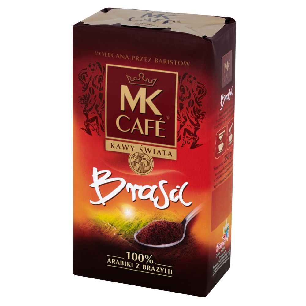 MK Café Kawy świata Brasil Kawa palona mielona 250 g