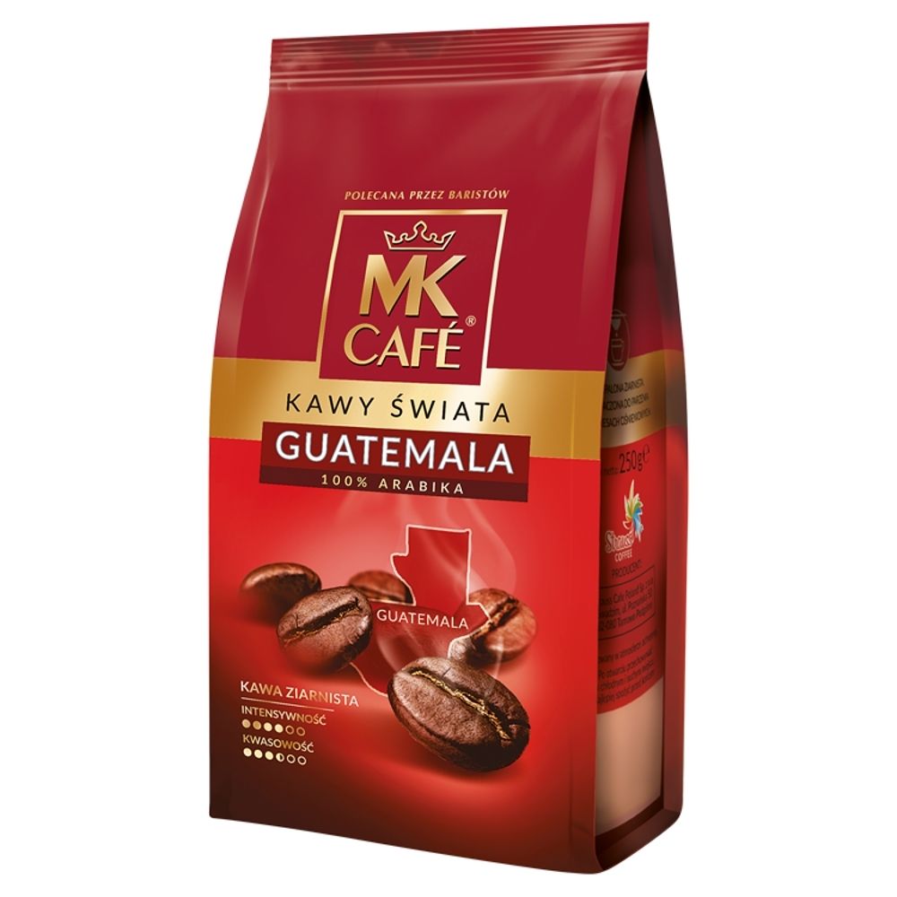 MK Café Kawy Świata Guatemala Kawa ziarnista 250 g