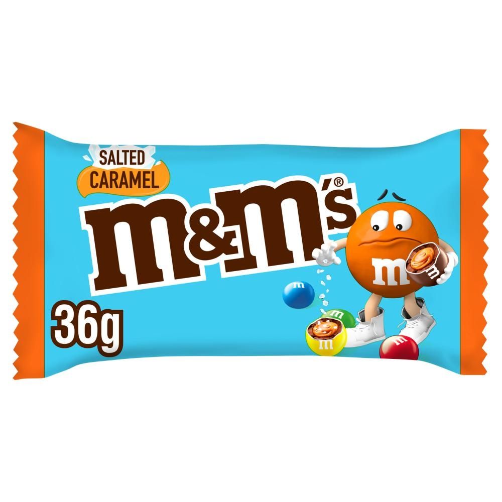 M&M's Salted Caramel Słony karmel oblany czekoladą w kolorowych skorupkach 36 g