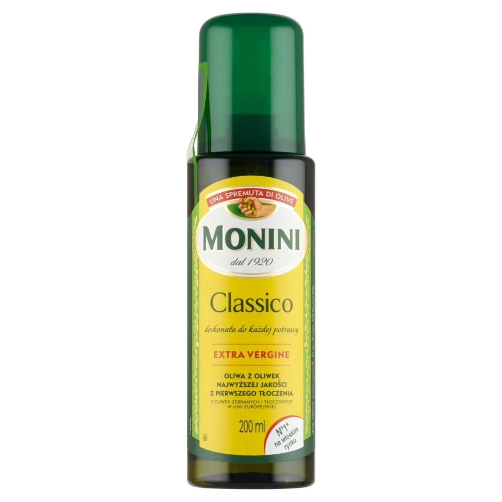 Monini Classico Oliwa Z Oliwek Najwy Szej Jako Ci Z Pierwszego T Oczenia Ml Zakupy Online