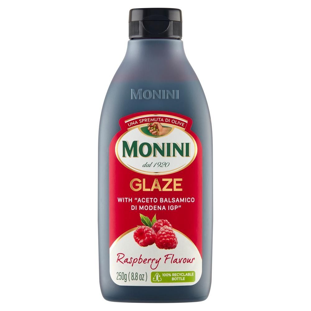 Monini Krem na bazie octu balsamicznego z Modeny o smaku malin 250 g