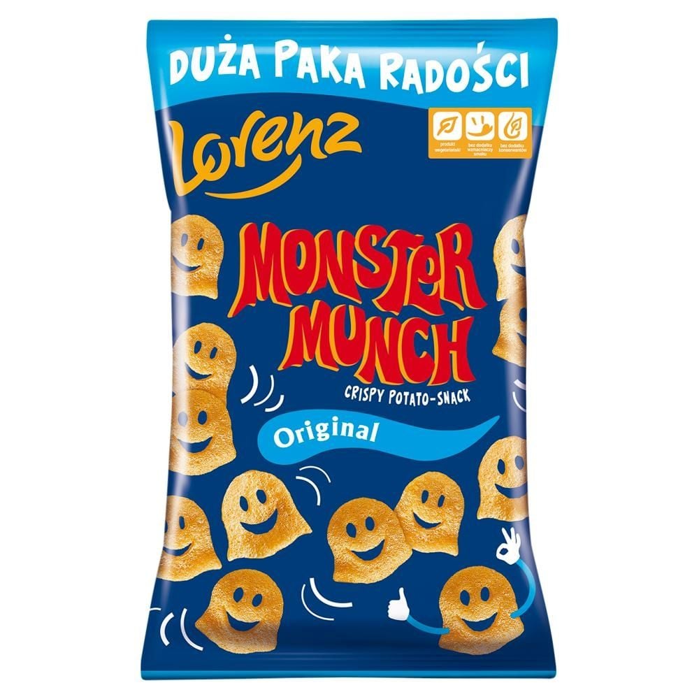 Monster Munch Chrupki ziemniaczane przyprawione 150 g