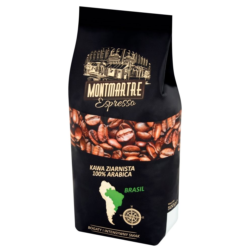 Montmartre Espresso Kawa palona ziarnista Arabica 500 g