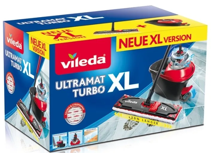Riskant Extreem opstelling Zestaw mop Obrotowy Vileda Ultramat Turbo XL - Zakupy online z dostawą do  domu - Carrefour.pl