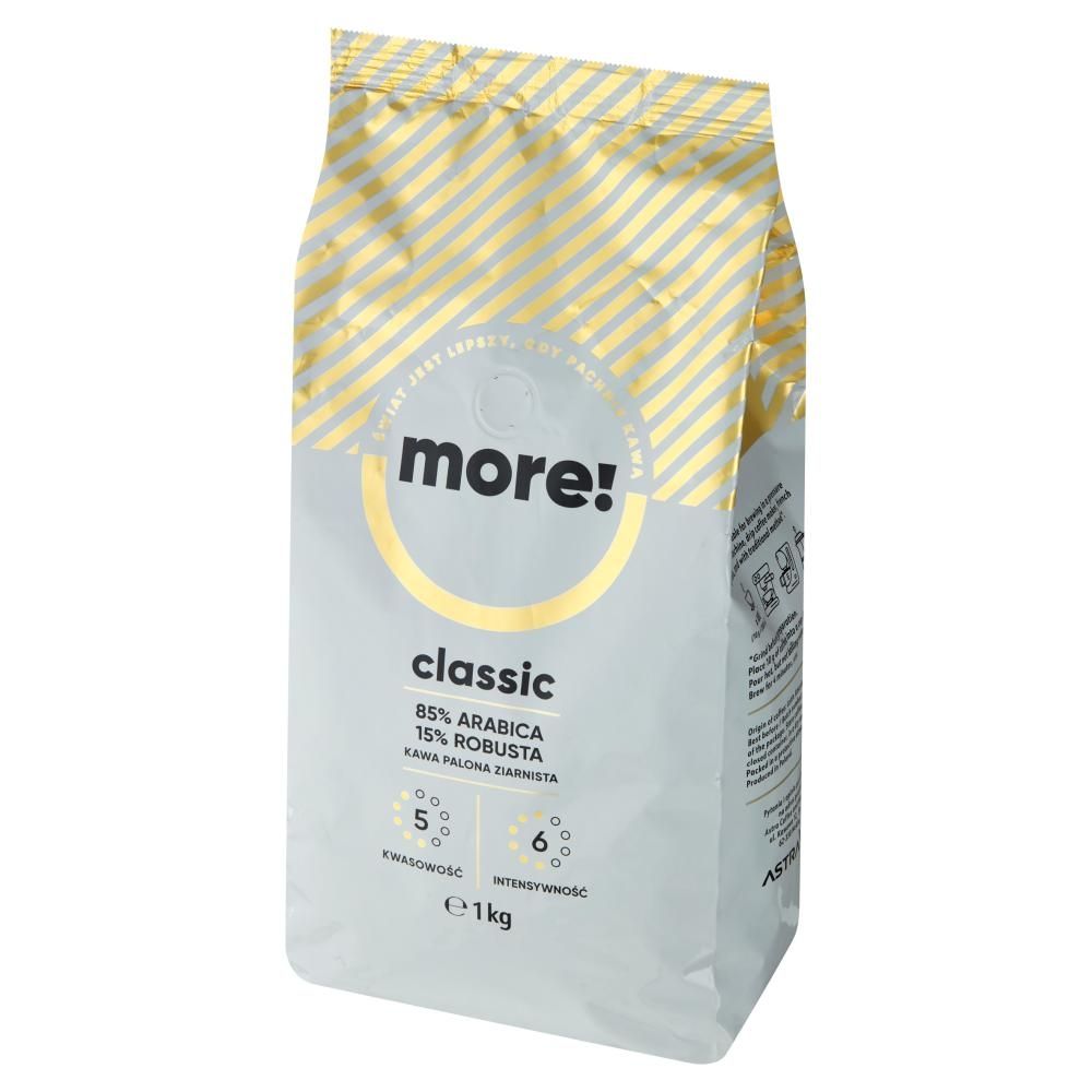 More! Classic Kawa palona ziarnista 1 kg