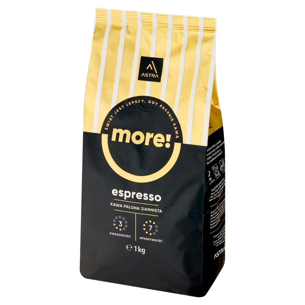 More! Espresso Kawa palona ziarnista 1 kg