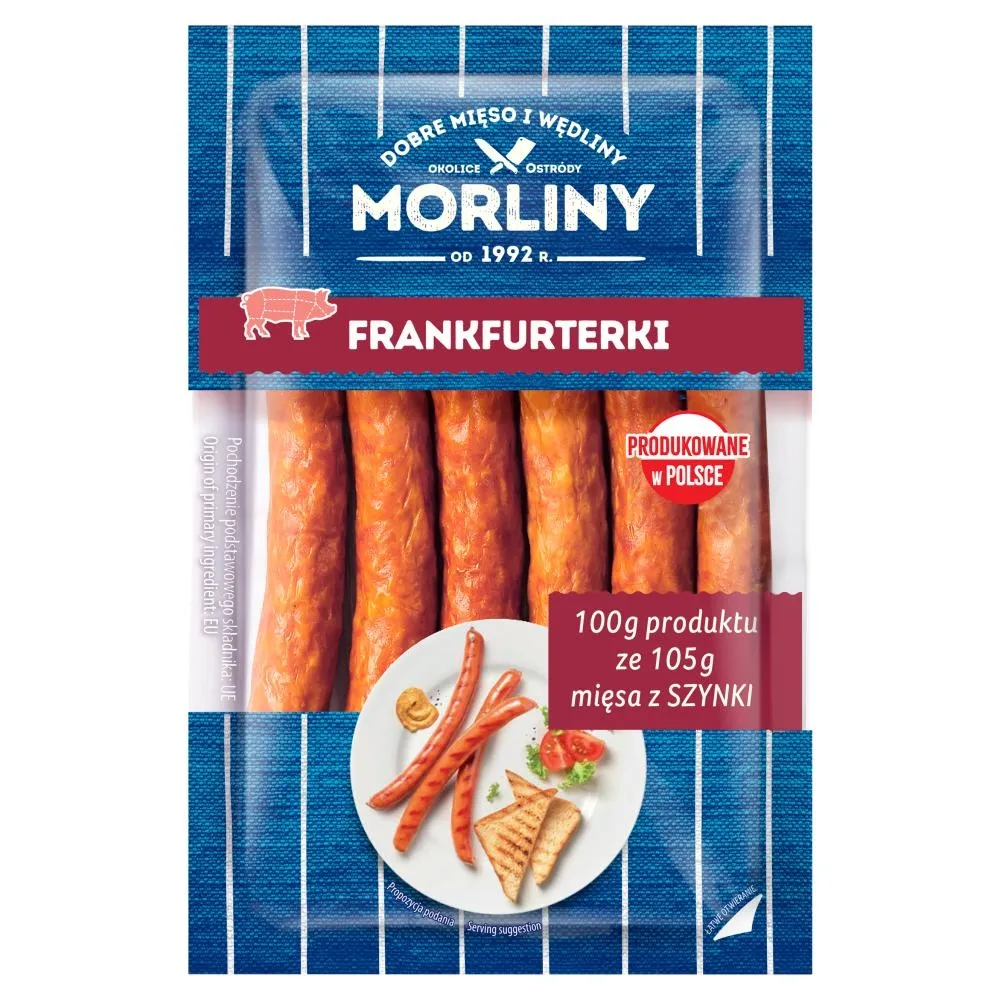 Morliny Frankfurterki 240 g