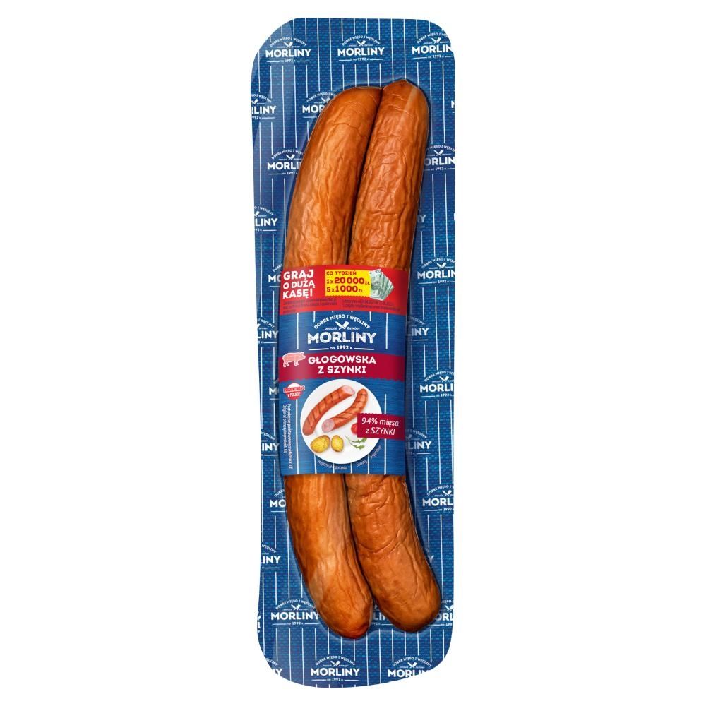 Morliny Kiełbasa głogowska z szynki 540 g