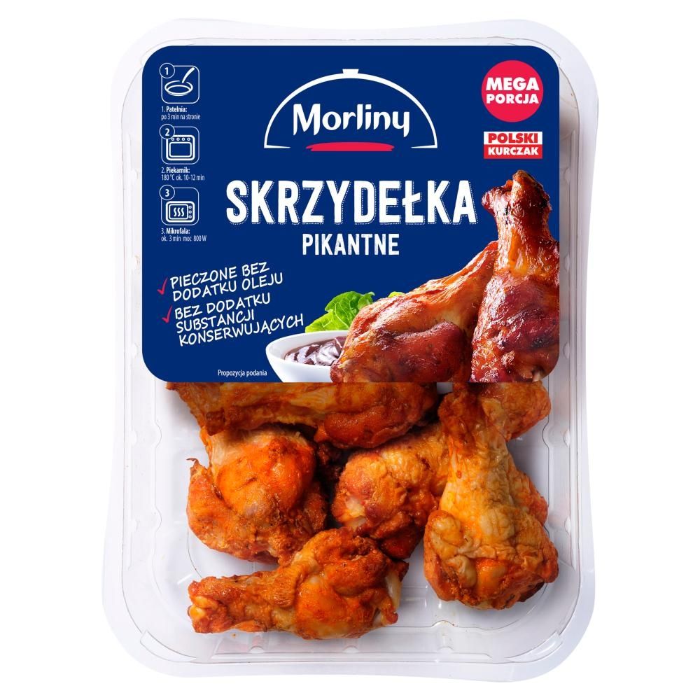 Morliny Skrzydełka pikantne 350 g