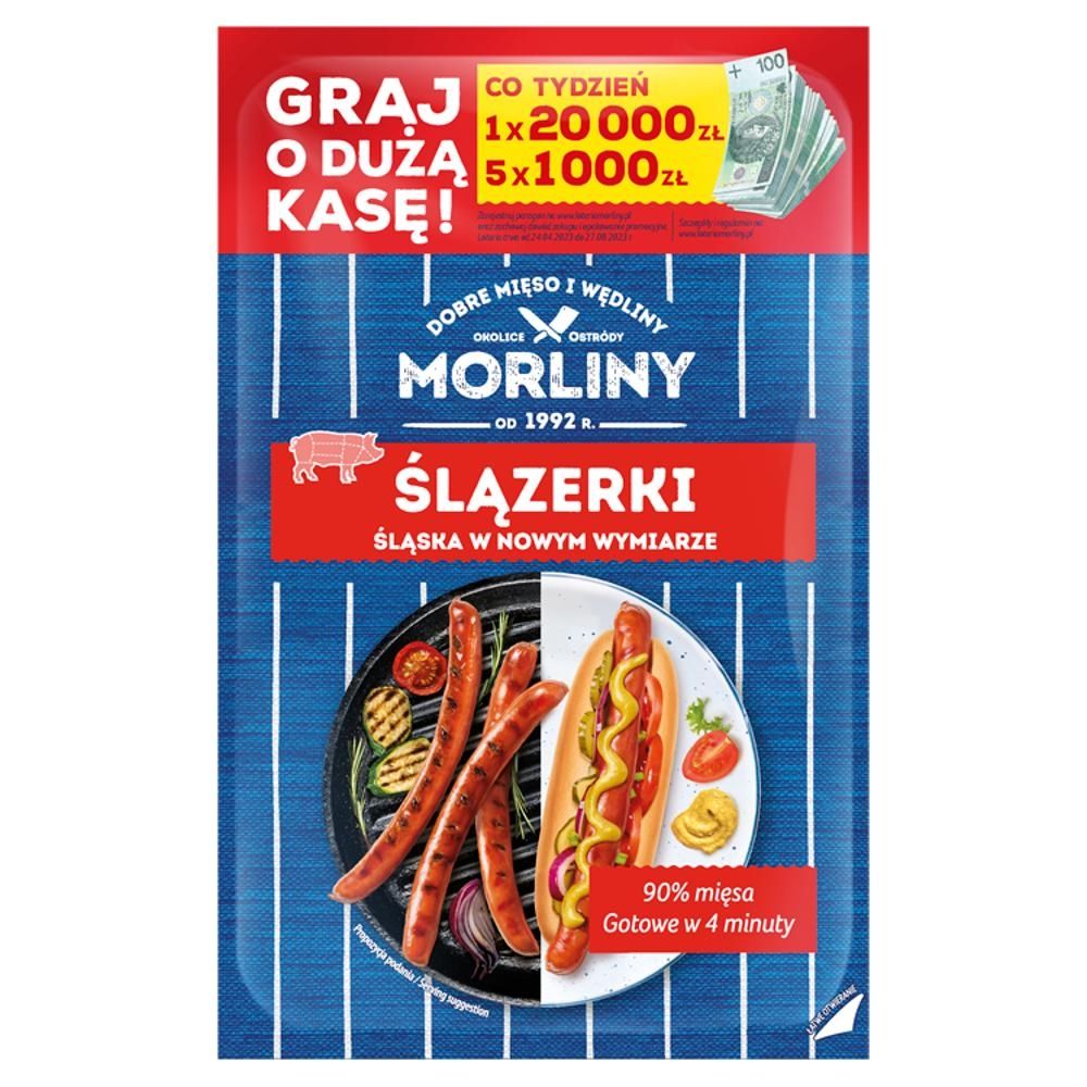 Morliny Ślązerki Kiełbasa 240 g