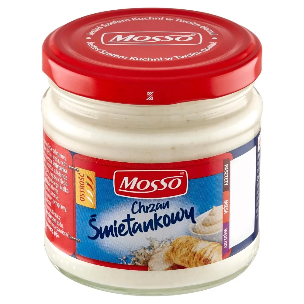 Mosso Chrzan śmietankowy 180 g