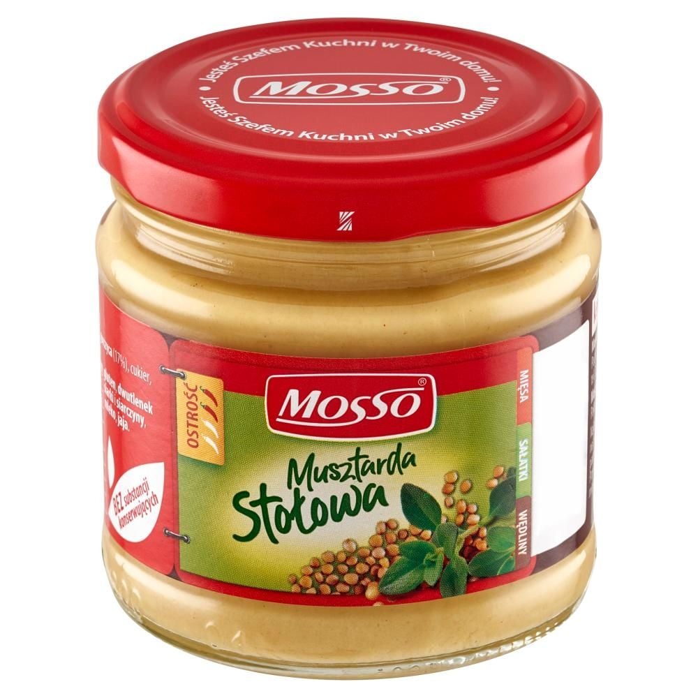 Mosso Musztarda stołowa 180 g