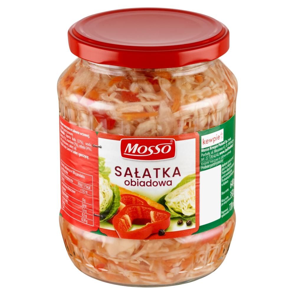 Mosso Sałatka obiadowa 640 g