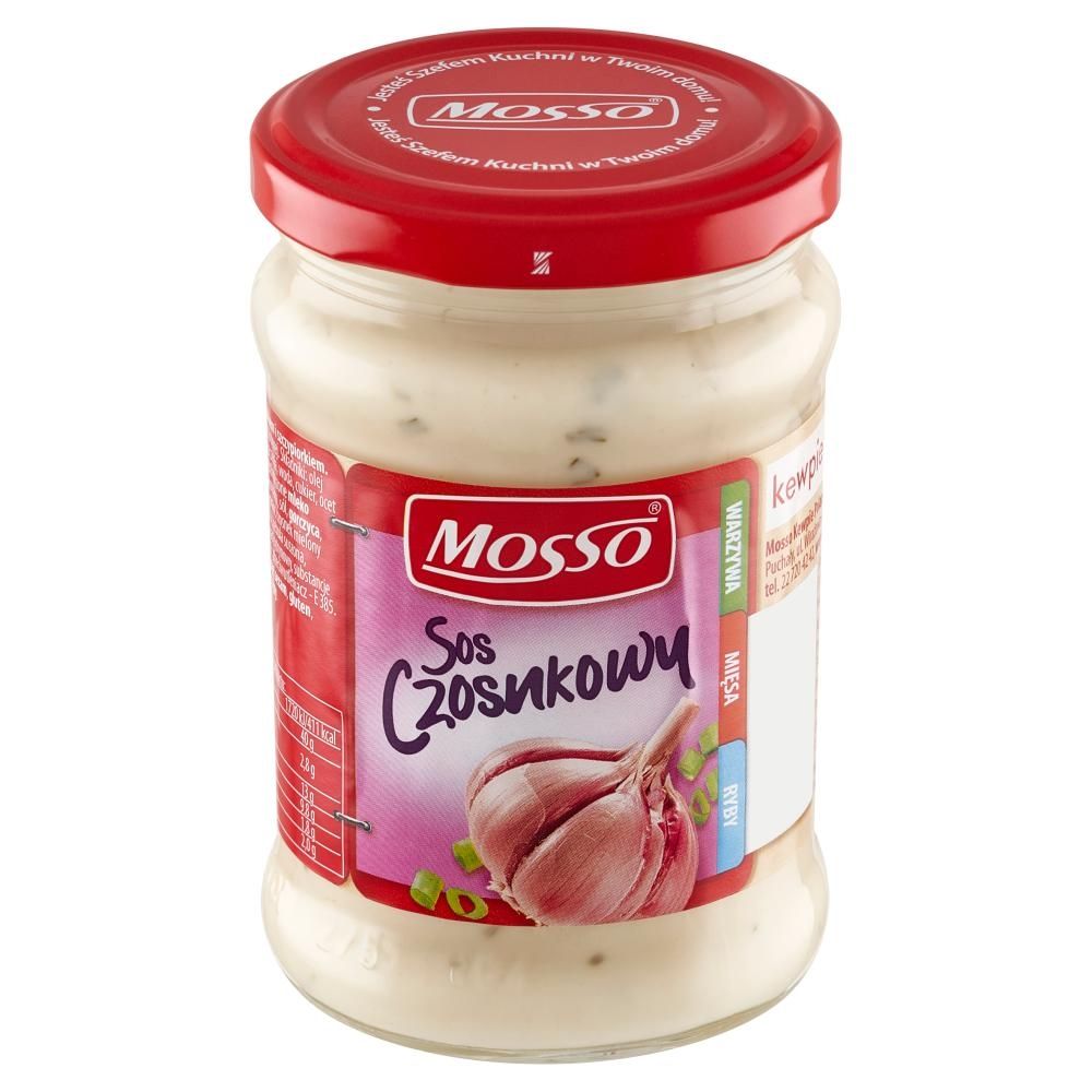 Mosso Sos czosnkowy 240 g