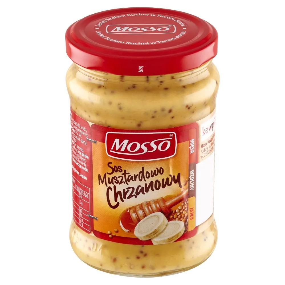 Mosso Sos musztardowo chrzanowy 240 g