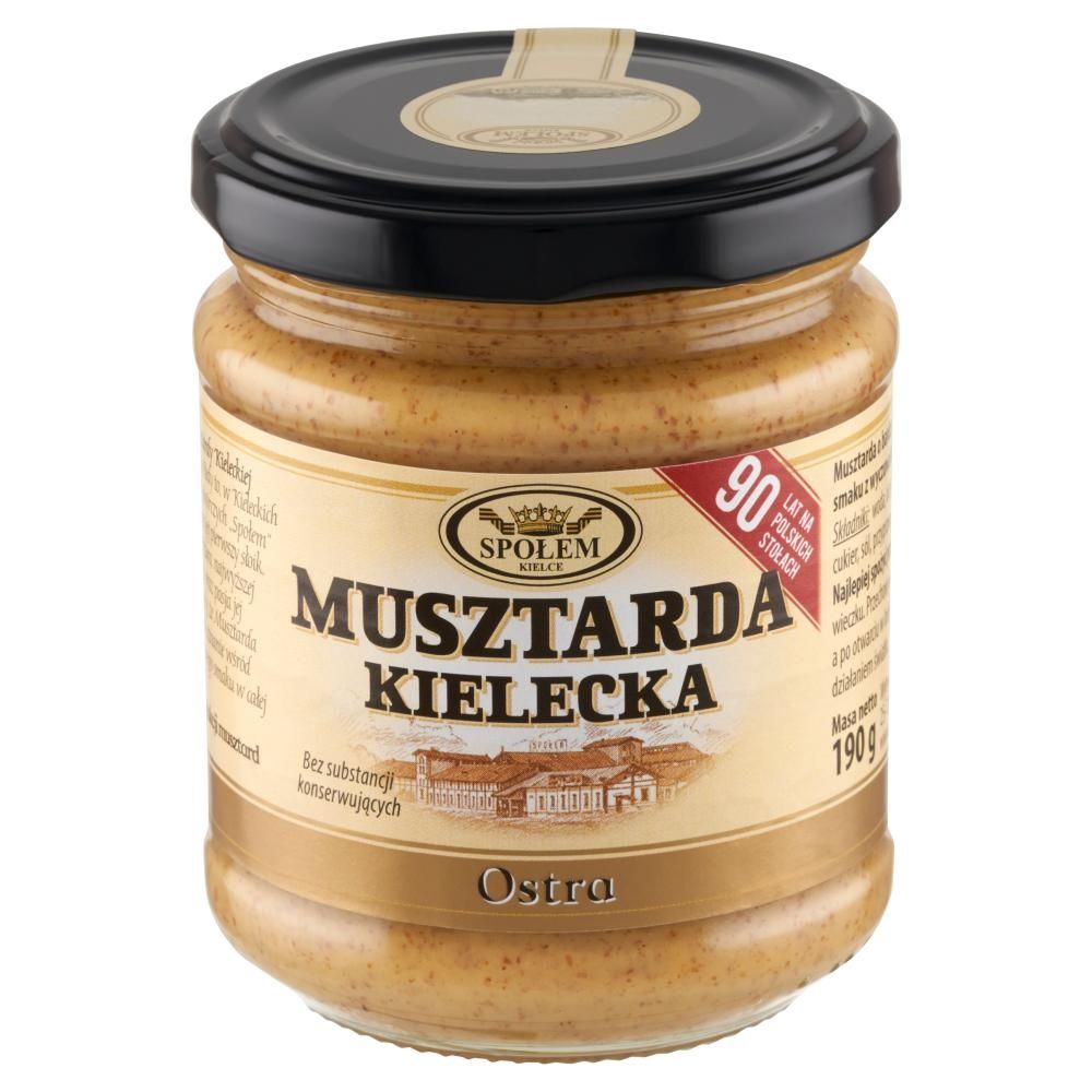 Musztarda Kielecka ostra 190 g