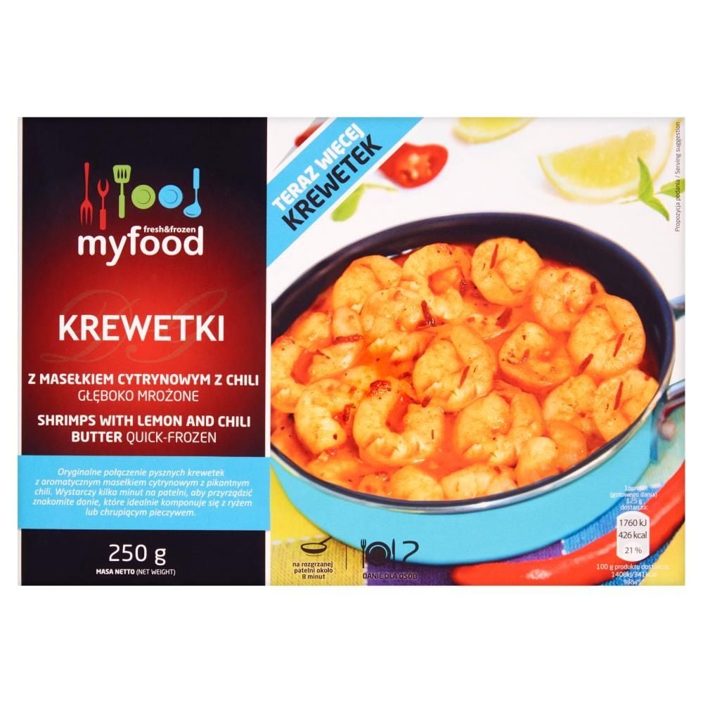 KREWETKI MF 250g Z MASLEM CYT/CHILI