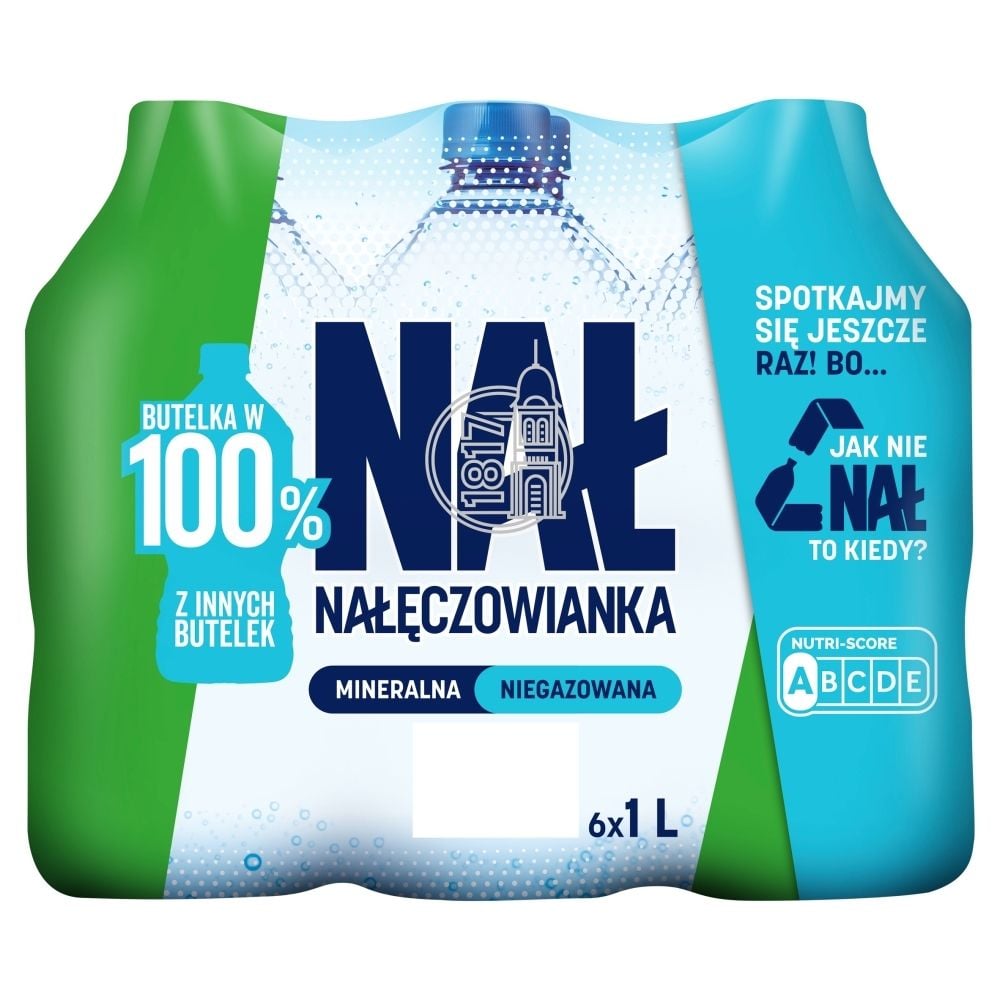 Nałęczowianka Naturalna Woda Mineralna Niegazowana 6 X 1 L Zakupy Online Z Dostawą Do Domu 3141