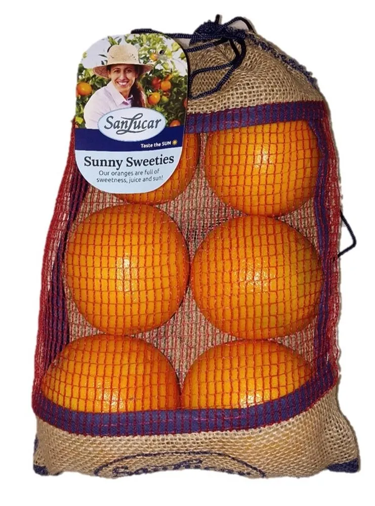 POMARANCZA JUTA BAG 1,5KG