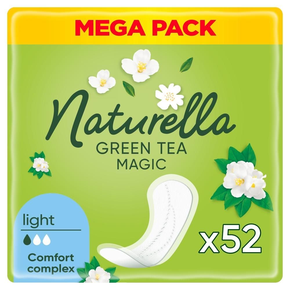 Naturella Light Green Tea Magic Wkładki higieniczne x52