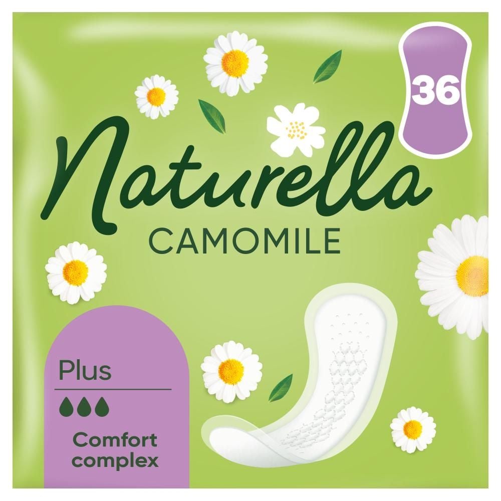 Naturella Plus Camomile Wkładki higieniczne x36