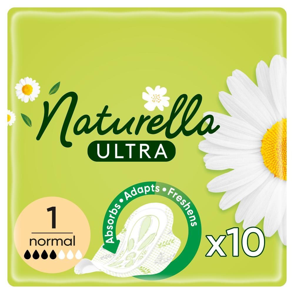 Naturella Ultra Normal Rozmiar 1 Podpaski ze skrzydełkami × 10