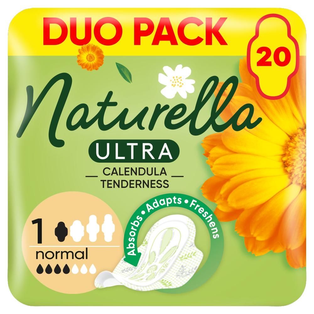 Naturella Ultra Normal Rozmiar 1 Podpaski ze skrzydełkami × 20