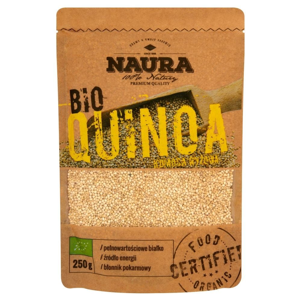 Naura Nasiona Azteckie Bio Quinoa komosa ryżowa 250 g